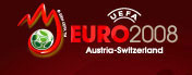 Oficjalne logo Mistrzostw Europy w piłce nożnej - Austria / Szwajcaria 2008
